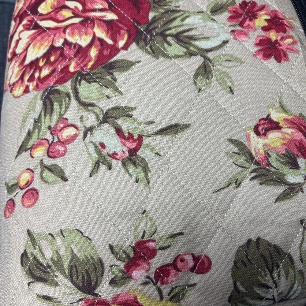 Sure Fit Furniture Cover Quilted Lexington Rose Floral Chair Pet Friendly 32x43”